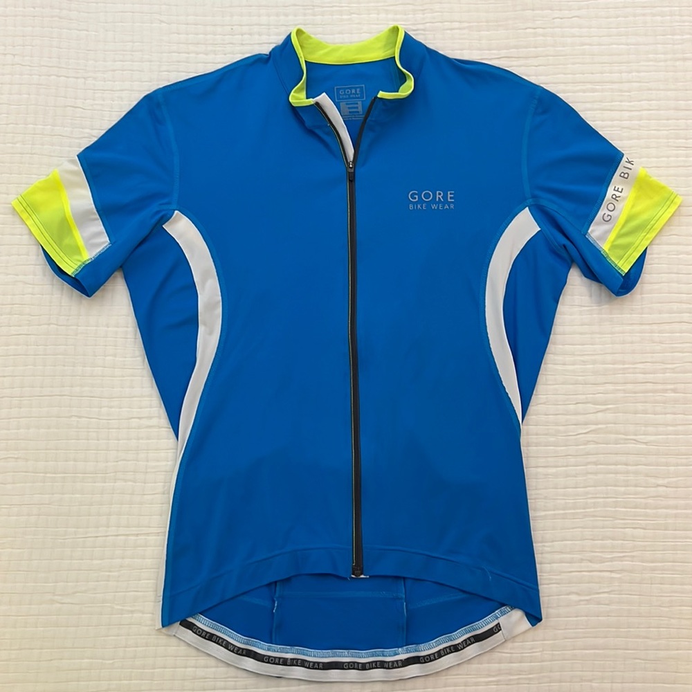 Gorewear Cycling Jersey, Blue. Men’s Size M